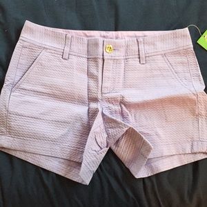 Lilly Pulitzer Purple Callahan Shorts